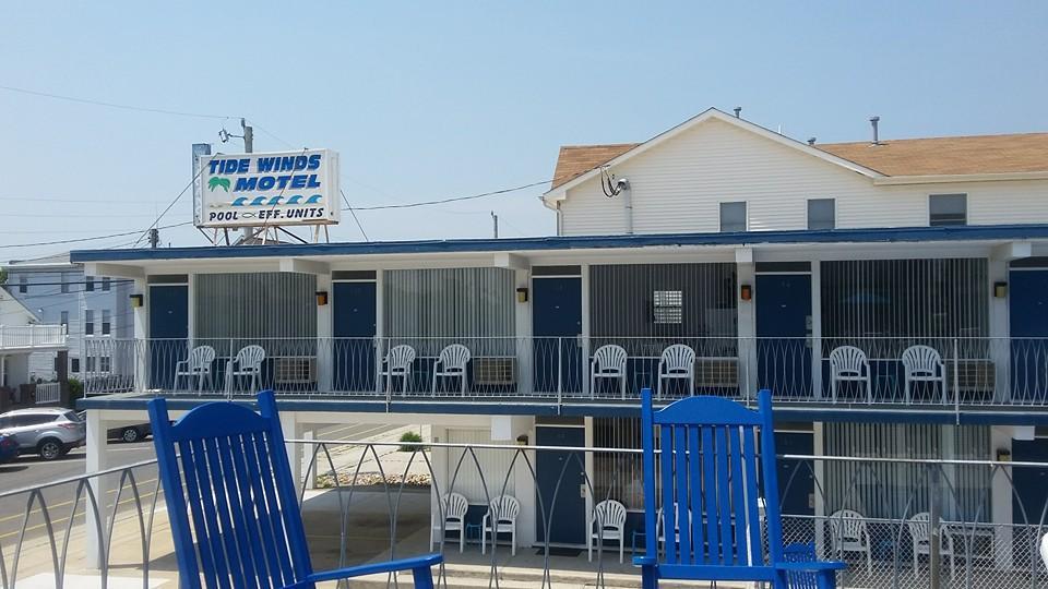 وايلدوود Tide Winds Motel المظهر الخارجي الصورة